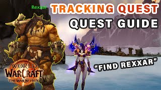 How to do quotTracking Questquot Secret Quest  20th Anniversary Event ► WOW The War Within [upl. by Isiah212]