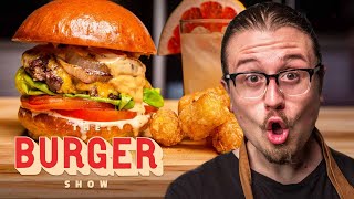 Joshua Weissman Cooks the Perfect Burger Combo Meal  The Burger Show [upl. by Jansson572]