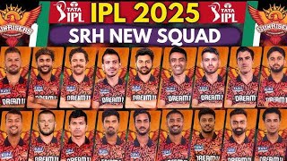 IPL 2025  New Playing 11 for Sunrisers Hyderabad Team [upl. by Singer]