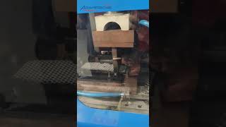 CV Back Plate Wire Mesh Welding Machine fo braje pad machine [upl. by Nylehtak]