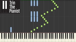 Fur Elise Para elisa  Piano tutorial Synthesia  Sheets partituras [upl. by Brest345]