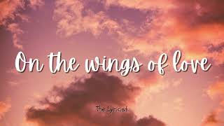 On the wings of love  Regine Velasquez LYRICS [upl. by Tonnie]