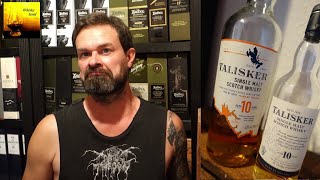 Talisker 10 2012  VS  Talisker 10 2022 Single Malt Scotch Whisky Whisky Verkostung Nr801 [upl. by Mariejeanne]