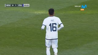 Kendry Paez vs Italy 24032024 This is the Future of Football [upl. by Huldah]