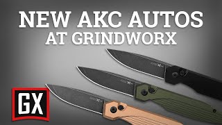 New AKC Automatic Knives at Grindworx  September 19 2023 [upl. by Three305]