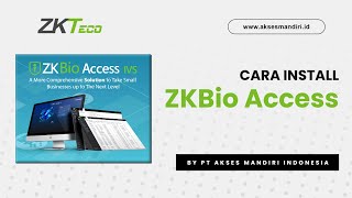 Cara Instal ZKBio Access [upl. by Acirretal16]