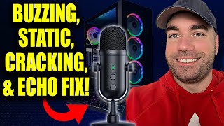 How to Remove Buzzing and Static Noise From Microphone on Windows 11 Easy Method [upl. by Nnek]