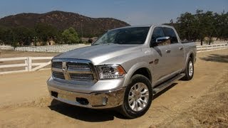 2014 Ram 1500 EcoDiesel Pickup 060 MPH First Drive Review [upl. by Onfre]