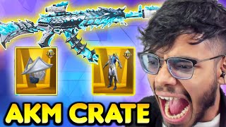 AKM STARSEA ADMIRAL UNLUCKIEST CRATE OPENING IN BGMI  CASETOO [upl. by Arbmat]