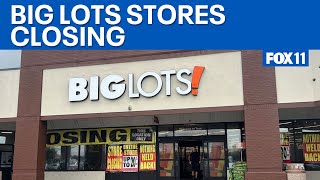 Big Lots closing 50 California stores [upl. by Ankney]