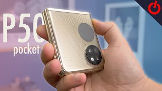 Huawei P50 Pocket initial review  So shiny [upl. by Nahgiem]