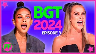 UNBELIEVABLE Auditions On BGT 2024 🤯🇬🇧 Week 2 Episode 3 [upl. by Ennail856]