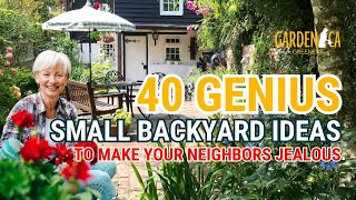 40 GENIUS Backyard Landscaping Hacks to Make Your Neighbors JEALOUS 🌟🌼🏡 [upl. by Tneicniv788]