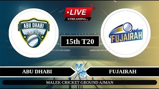 🔴Live ABD vs FUJ 15th T20 Live  Emirates D20 Live Score  Abu Dhabi vs Fujairah Live [upl. by Ahseyt]