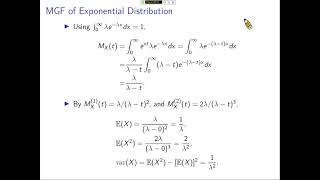 楊睿中【統計學 2021】Examples of Univariate Continuous Distribution  03 Exponential Distribution [upl. by Analise706]