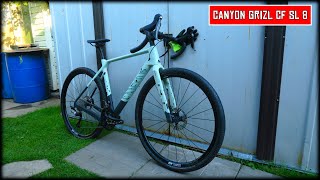 Canyon Grizl CF SL 8 [upl. by Atinyl448]