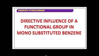 AROMATICITYELECTROPHILIC SUBSTITUTION REACTIONSCARCINOGENICITY [upl. by Sperling997]