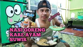 NASI GORENG AYAM SUWIR KARE AYAM SUPER PEDAS [upl. by Johnath875]