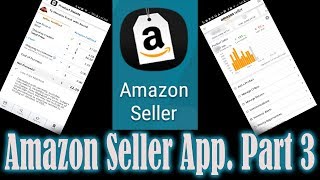 How to Use the Amazon Seller App to list amp sell Amazon FBAEbay Part 3 Restricted hazmat slow move [upl. by Ahsineg554]