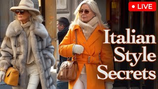 Learn Beautiful Dressing from Milans Stylish Secrets of Italian Elegance Milan Street Style [upl. by Desiree]