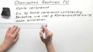 Chemisches Rechnen 1  Chemie  Allgemeine und anorganische Chemie [upl. by Aym254]