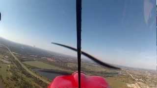 Low Level Aerobatics at Shreveport Downtown Airport 110212 [upl. by Alahs]