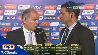 Sabella tras conocer el grupo del Mundial quotEn general positivoquot [upl. by Zacharias]