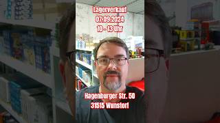 Lagerverkauf am 07092024 [upl. by Lenhart]