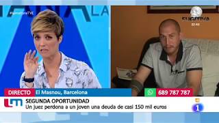 Repara tu Deuda en RTVE TELEVISIÓN ESPAÑOLA CANCELACIÓN deudas  Ley de la Segunda Oportunidad [upl. by Llehsyt]