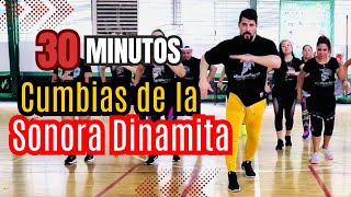 30 Minutos de Cumbias de La Sonora Dinamita  Cumbias para bailar  Baile para principiantes [upl. by Oram945]