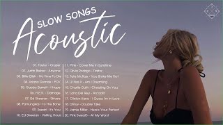 Acoustic Slow Songs 2022  Top 20 Slow Songs Collection 2022 [upl. by Celestyna721]