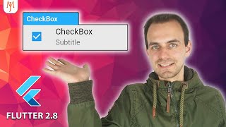 Flutter Tutorial  CheckBox ListTile 2022 [upl. by Brufsky117]