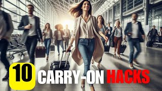 Carry On Hacks You Need to Know Travel Agent Secrets [upl. by Hola]