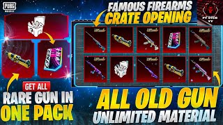 Old Rare Upgradable Skins Crate Opening  Cyber Week 2024  Redeem Old Skins PUBGM [upl. by Rosio309]