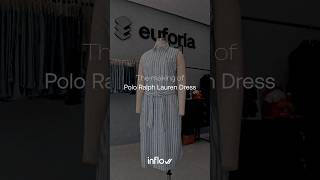 Ralph Lauren x Inflow Crafting A Classic Striped Polo Dress [upl. by Anahsar580]