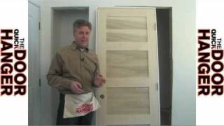 How to Hang amp Install Interior Prehung Door [upl. by Eahsram]