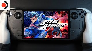 Steel Assault Steam Deck OLED Handheld Gameplay [upl. by Llij932]