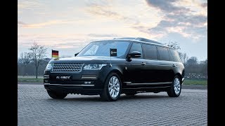 Neues Sonderschutzfahrzeug KLASSEN mit innovativer BUNKER Technologie Range Rover Staatslimousine [upl. by Aniehs311]