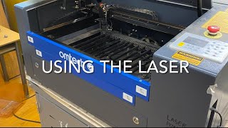 OMTech laser beginner lesson Part 4 [upl. by Ecinom]