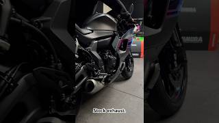 R7 Yoshimura exhaust sounds amazing😳 I wish yall could hear it in person r7 yamaha yoshimura [upl. by Alecia]