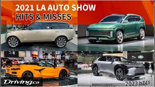 LA Auto Show 2021 Hits and misses  Drivingca [upl. by Nigem]