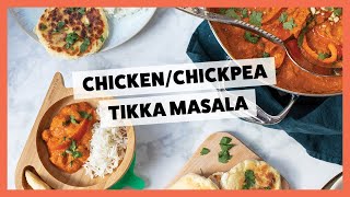 CHICKEN OR CHICKPEA TIKKA MASALA FOR KIDS [upl. by Ataynek]