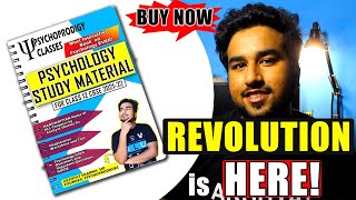 Psychology Complete Study Material Launch for Class 12  Psychoprodigy ClassesWearetheRevolution [upl. by Cooley]