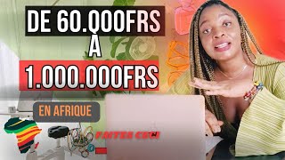 3 idées business rentables en Afrique avec un petit budget moins de 100€ [upl. by Arrehs]