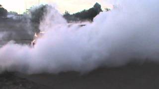 Pontiac G8 GT Burnout Before New Tires [upl. by Annahahs]