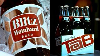 1970s Beverage Commercials  Blitz Olympia Schlitz Beers  Fresca Tab Soda  Folgers Coffee [upl. by Naul]