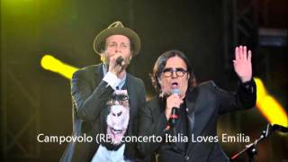 Jovanotti amp Renato Zero  Amico  Live Italia Loves Emilia [upl. by Enirehs327]