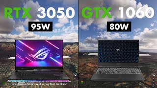 RTX 3050 Laptop vs GTX 1060 laptop  11 Games Comparison [upl. by Caiaphas481]