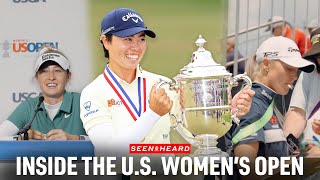 US Womens Open Biggest Surprises amp Shocking Misses  Seen amp Heard at Lancaster Country Club [upl. by Leissam]