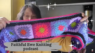 Faithful Ewe Knitting Podcast Ep15 A New hat crochet scarf amp knits of 1980s knittingpodcast knit [upl. by Phippen973]